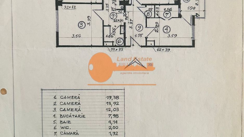 Apartament 3 camere Drumul Sării – 5 min de Metrou Orizont - Schiță 8