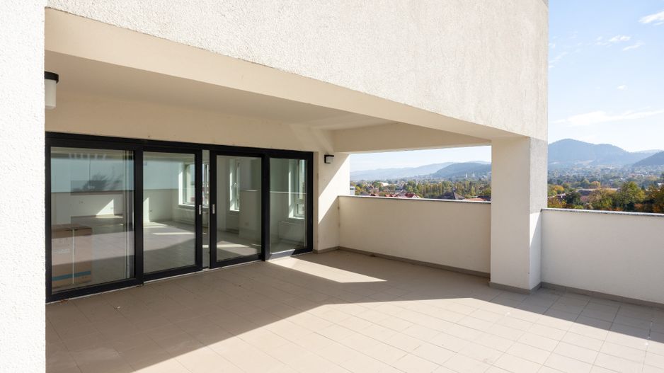 Penthouse 4 camere, 2 terase, panoramă munți și Tâmpa - Poză 24