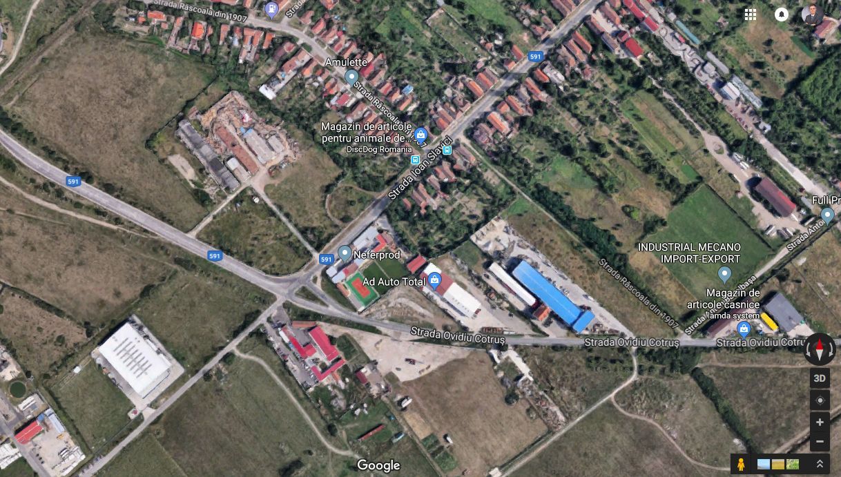 Teren industrial, front pe Ovidiu Cotrus - Poză 2