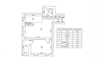 Apartament 2 Camere Mobilat și Utilat în Barbu Văcărescu – Floreasca - Poză 11