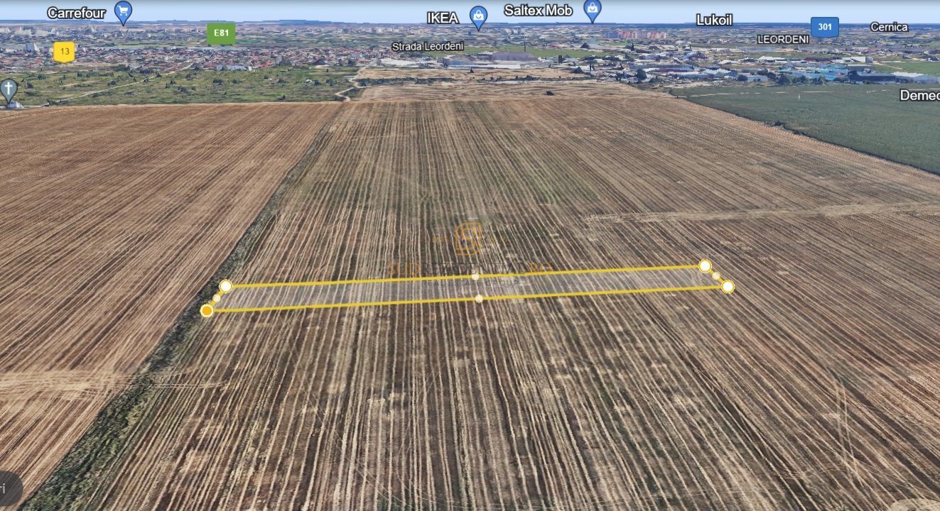 Teren 5000 mp, deschidere dubla - Popesti Leordeni, zona excelenta - Poză 1