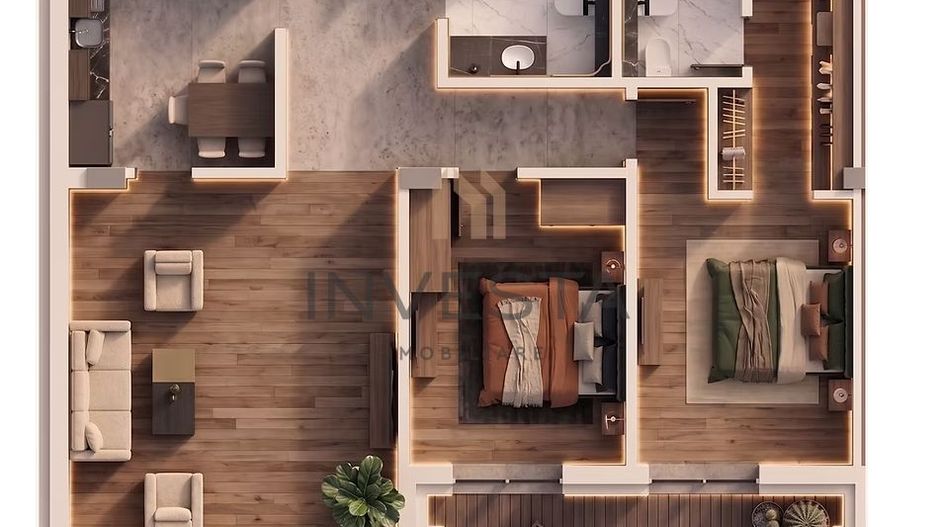 Apartament 3 camere decomandat 89 mp cu terase, bloc nou, Marasti! - Poză 6