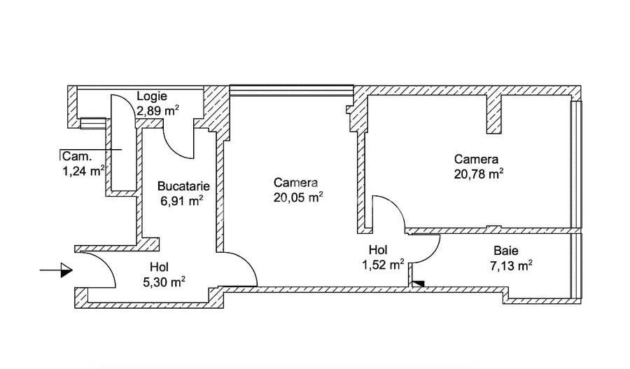Apartament 2 camere | La cheie | Zonă ultracentrală-Piața M. Viteazul - Poză 9