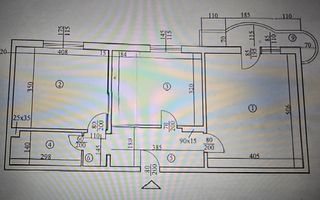 Apartament 3 camere de vânzare–complet mobilat, pe Str. Novaci/13 Sept - Schiță 15