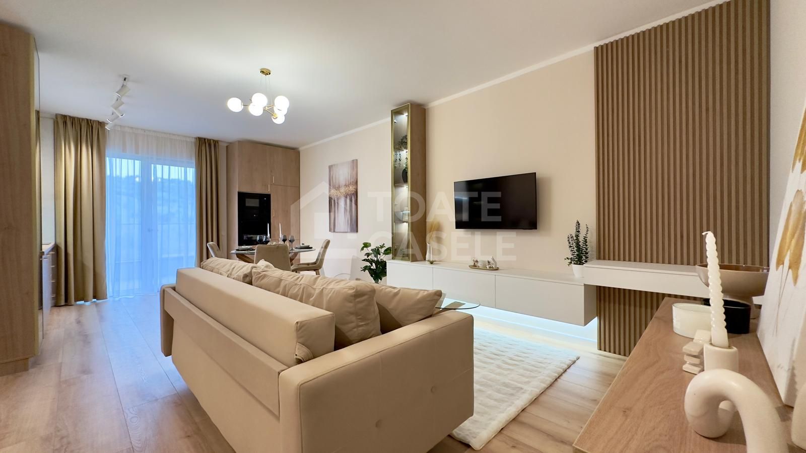 Apartament modern cu 2 camere,  aproape de Vivo Mall - Poză 3