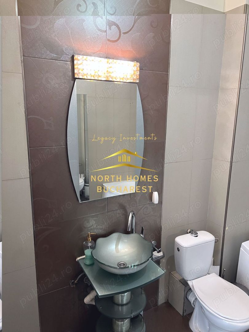 Apartament 2 camere complet mobilat, în zona Decebal – bloc nou 2011 - Poză 9