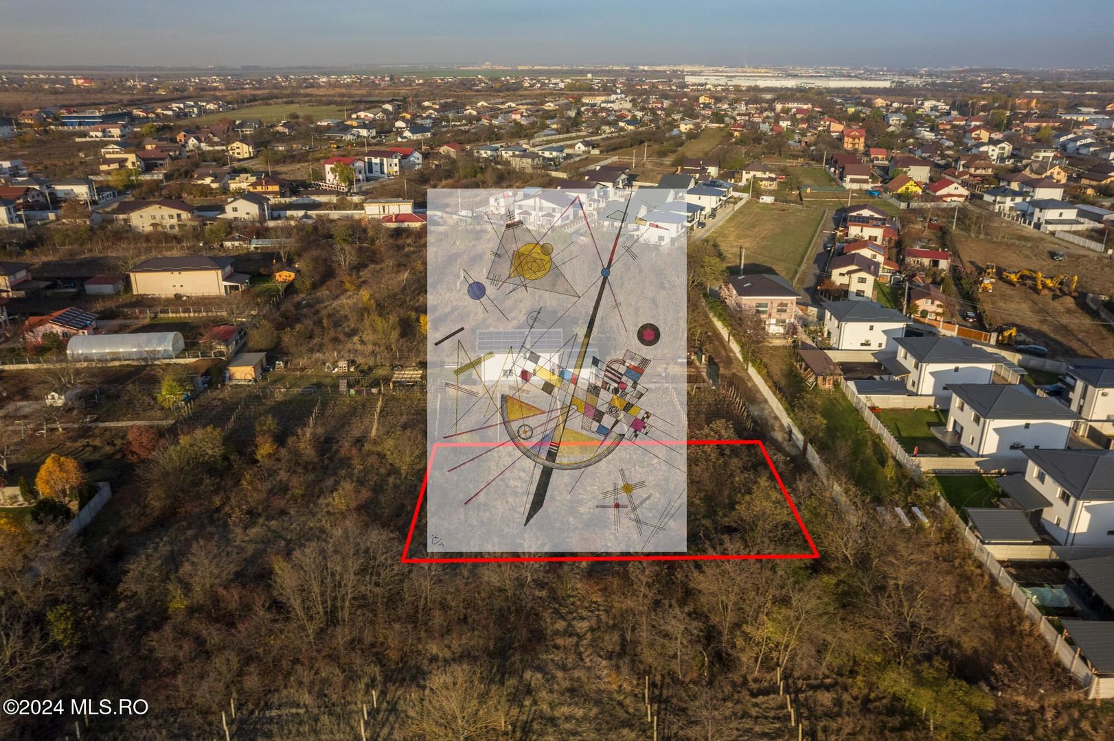 DRAGOMIRESTI-DEAL, TEREN 447 MP, DESCHIDERE 11 MP! - Poză 3