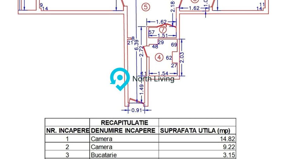 2 camere Renovat + Mobilat NOU | metrou | Nicolae Grigorescu - Poză 17