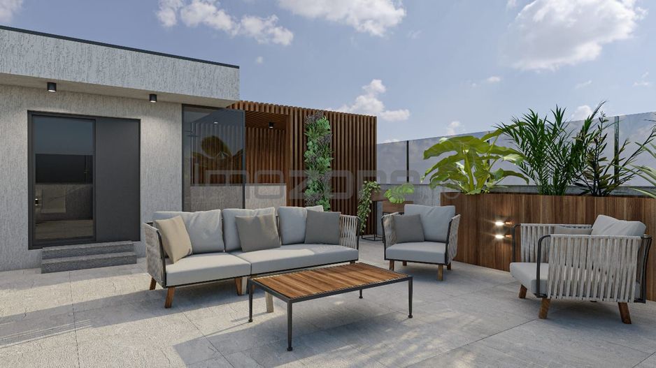 PENTHOUSE-DEOSEBIT, 4 CAMERE, 3 DORMITOARE, 3 BAI, TERASA 140,  BLOC FINALIZAT - Poză 9