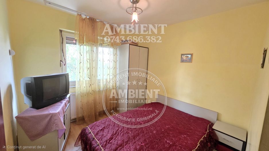 Apartament cu 3 camere, etaj 3, mobilat și utilat, VASLUI - zona SMÂRDAN; - Poză 7