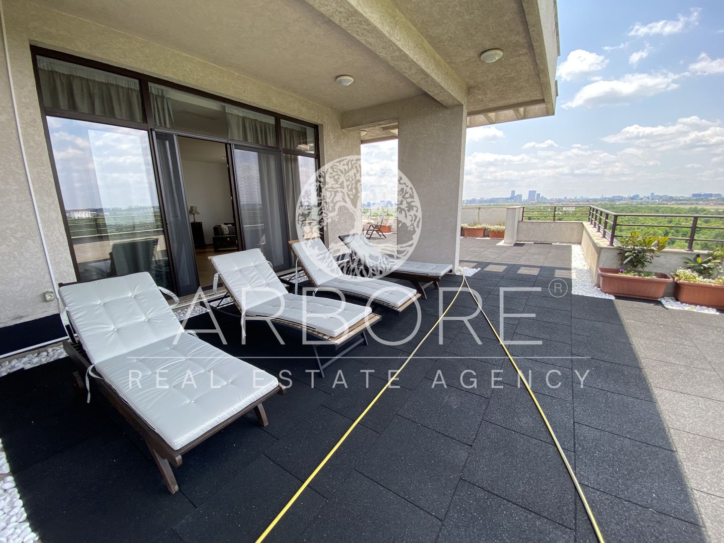 Penthouse 5 camere 250 mp lângă Ambasada SUA , zona Băneasa București - Poză 30