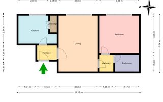 [0% comision] Gheorgheni, 2 camere, Transylvania College - Schiță 17