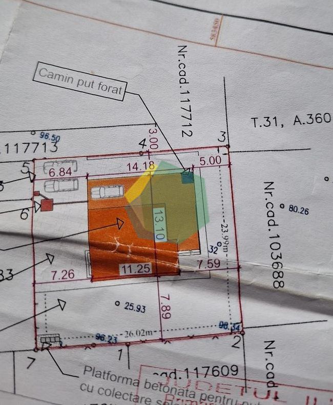 Teren 600 mp pentru construcție | Odăi – Matei Basarab - Poză 7