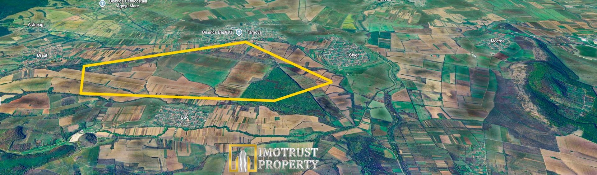 Teren agricol de vanzare în Tarnova Arad – 3,78 ha – loturi mici - Poză 1