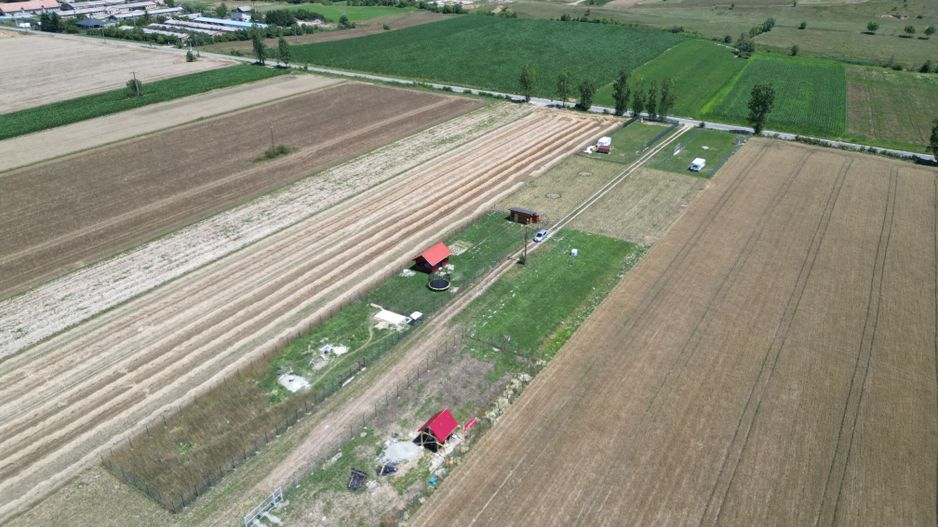Teren intravilan 710 M²  împrejmuit com. Reci Covasna - Poză 4