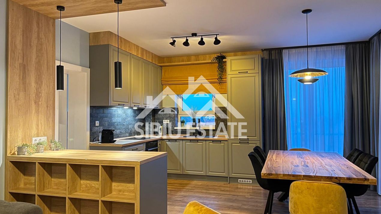 Apartament PREMIUM de inchiriat cu 2 camere, mobilat utilat - Poză 3