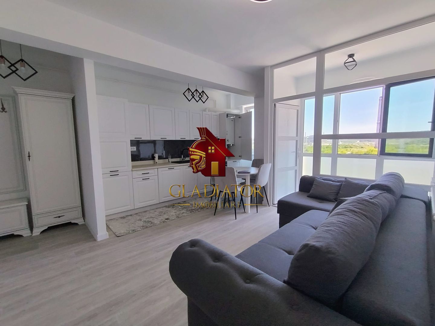 Cartier Visoianu - 2 camere, open-space, prima inchiriere, loc parcare - Poză 12