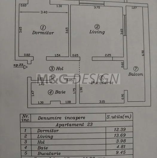 Apartament 2 camere Giroc - Poză 8