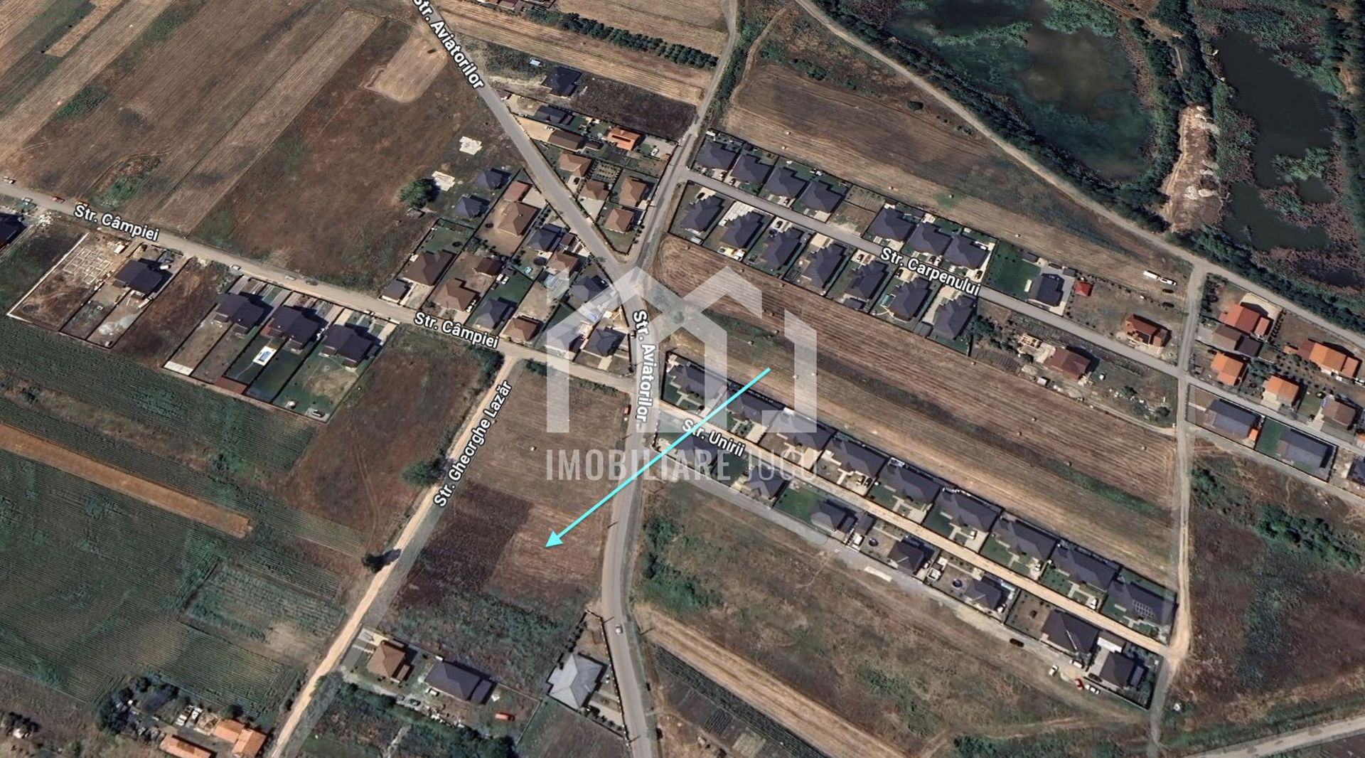 Teren 2900 mp colț | 2 fronturi | Aviatorilor | 165.000€ - Poză 3