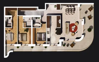 APARTAMENT ULTRAFINISAT | COMPLEX PREMIUM - Schiță 18