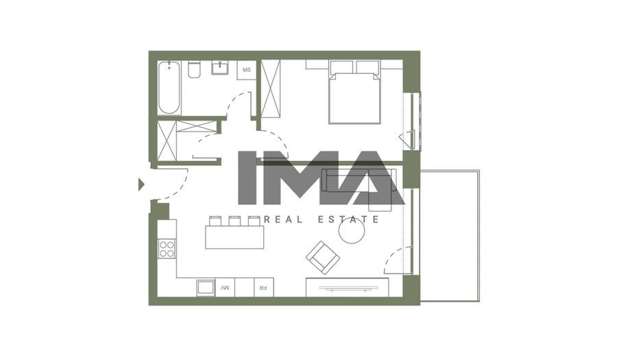 OPORTUNITATE! APARTAMENT 2 CAMERE, ETAJ INTERMEDIAR, ERA HEXAGON - Poză 8