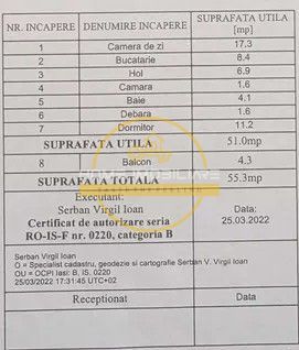 Apartament 2 camere/ decomandat/ etaj intermediar/ 51 MP/ Dacia - Statia Bicaz - Poză 8