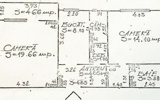 Apartament 2 camere decomandate 58 mp utili, zona strazii Scortarilor! - Schiță 8