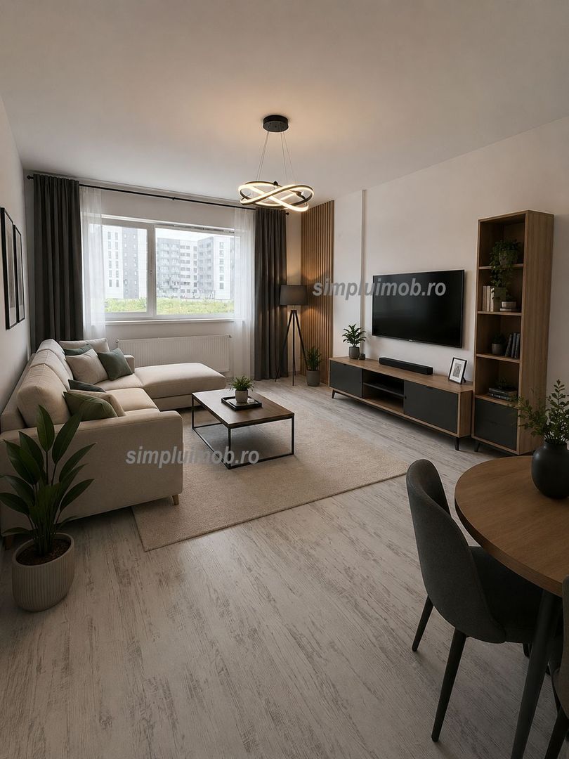 Bloc Nou 2 Camere Decomandat Centrala Proprie - Poză 1