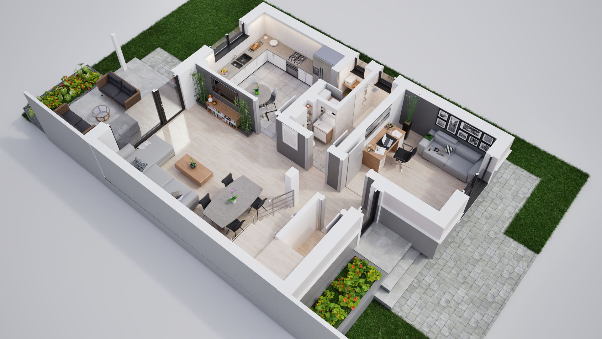 Casa tip duplex - 306 mp teren - Sura Mica - Poză 7