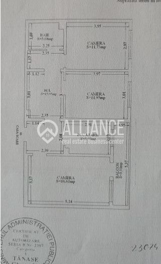 Abator/Gara (COD04)- 3 camere decomandate - Poză 10