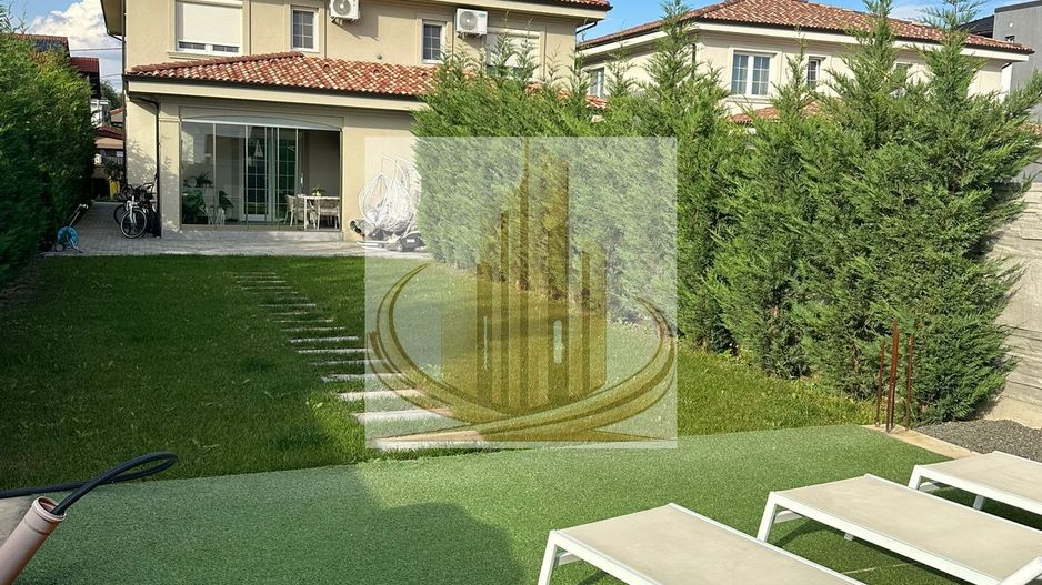 Casa in stil mediteranean, ultrafinisată 5 camere, 3 bai + curte. - Poză 16