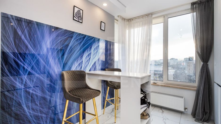 Chirie, apartament, 2 camere, bd. Renaşterii Naţionale, Rîşcani - Poză 16