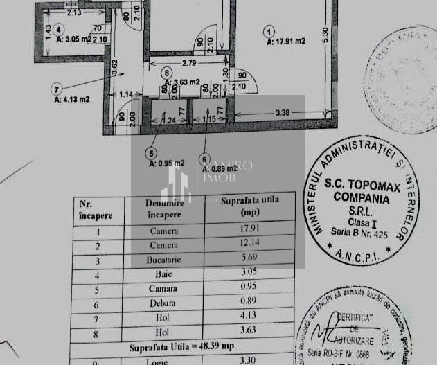 APARTAMENT 2 CAMERE, BRANCOVEANU/SECTOR 4, BLOC REABILITAT - Poză 11