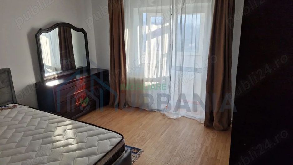 Capăt Păcurari, 3 camere, 3 balcoane, 2 bai, complet mobilat și utilat,  parcare inclusă, - Poză 3