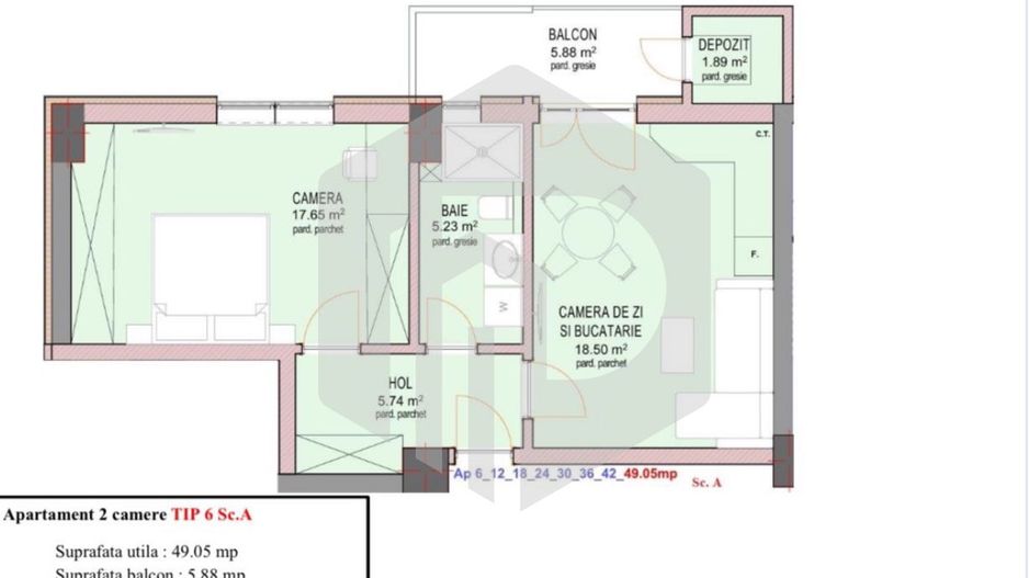 Apartament - 2 Camere - 0% Comision - La cheie - Decomandat - Dedeman - Poză 4