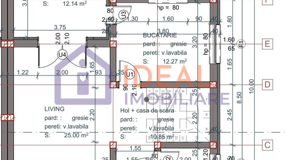 Casa Tip Duplex cu 4 camere in Zona Lidl Selimbar - Comision 0% - Schiță 4