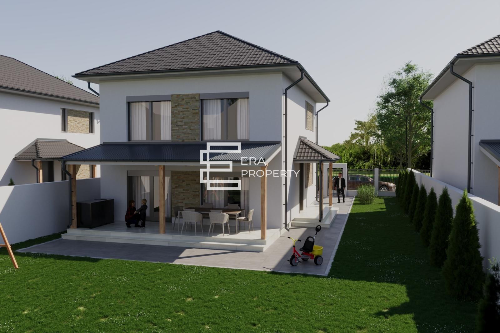 Casă individuală | 4 camere, 3 băi | teren 476mp |Șura Mică (zonă Sala de Sport) - Poză 1