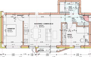 OFERTA! Apartament Finisat 3 camere 65 mp-etaj 1-Calea Moldovei - Poză 1