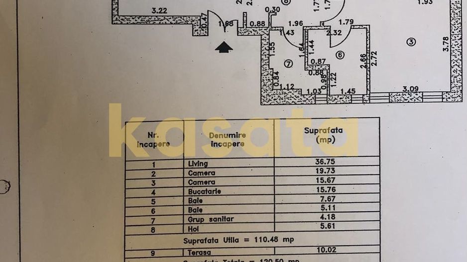 APARTAMENT DE LUX | FLOREASCA | LOC DE PARCARE | BOXA - Schiță 20