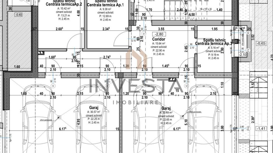 Ap. 3 camere 110 mp utili in zona strazii Eremia Grigorescu! - Poză 3