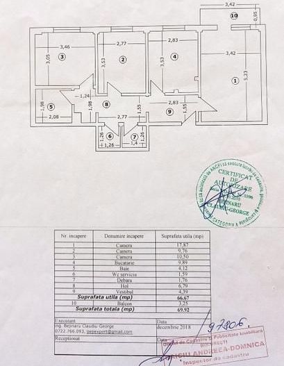 Apartam 3 camere | 2 bai | centrala | Drumul Taberei | Valea Ialomitei - Poză 16