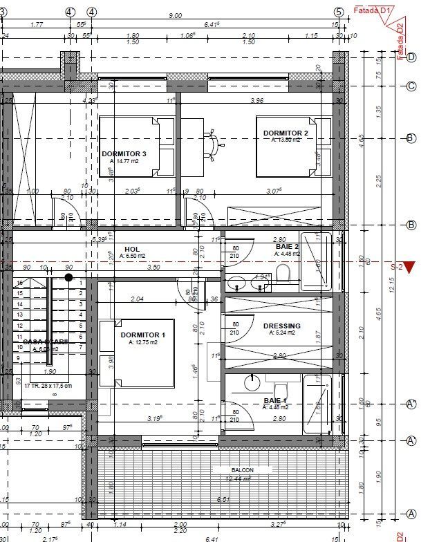 Casa de vanzare - Proiect nou in Sura Mica - Sibiu - Schiță 9