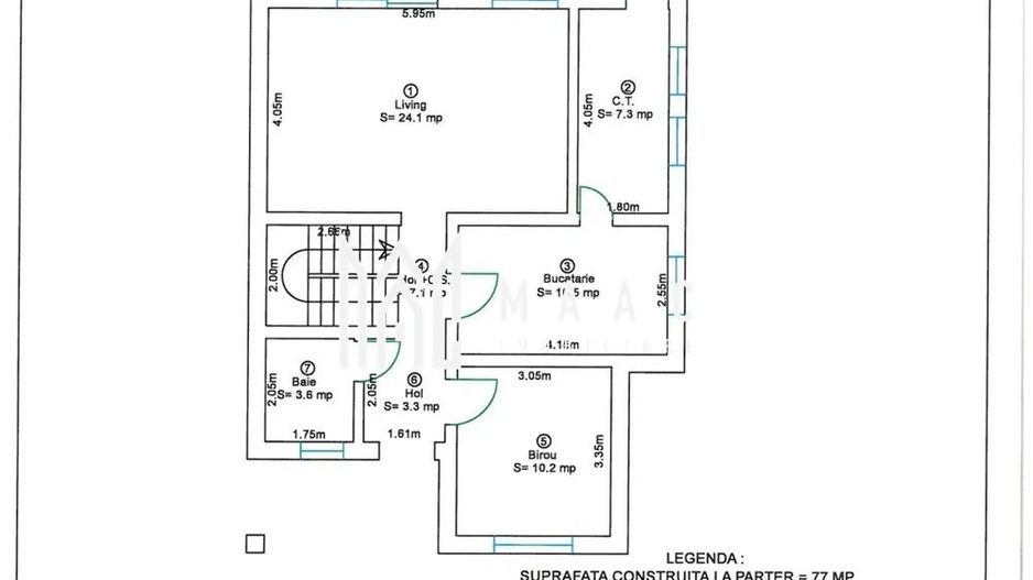 Casă individuală I 5 camere I 120 mpu I Curte 380 mp I Șura Mică - Poză 9