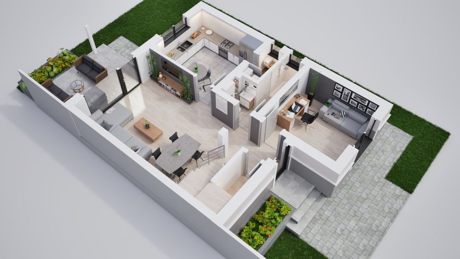 Casa tip duplex - 306 mp teren - Sura Mica - Poză 7