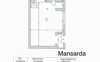 Casă consolidată la preț de apartament - Schiță 10