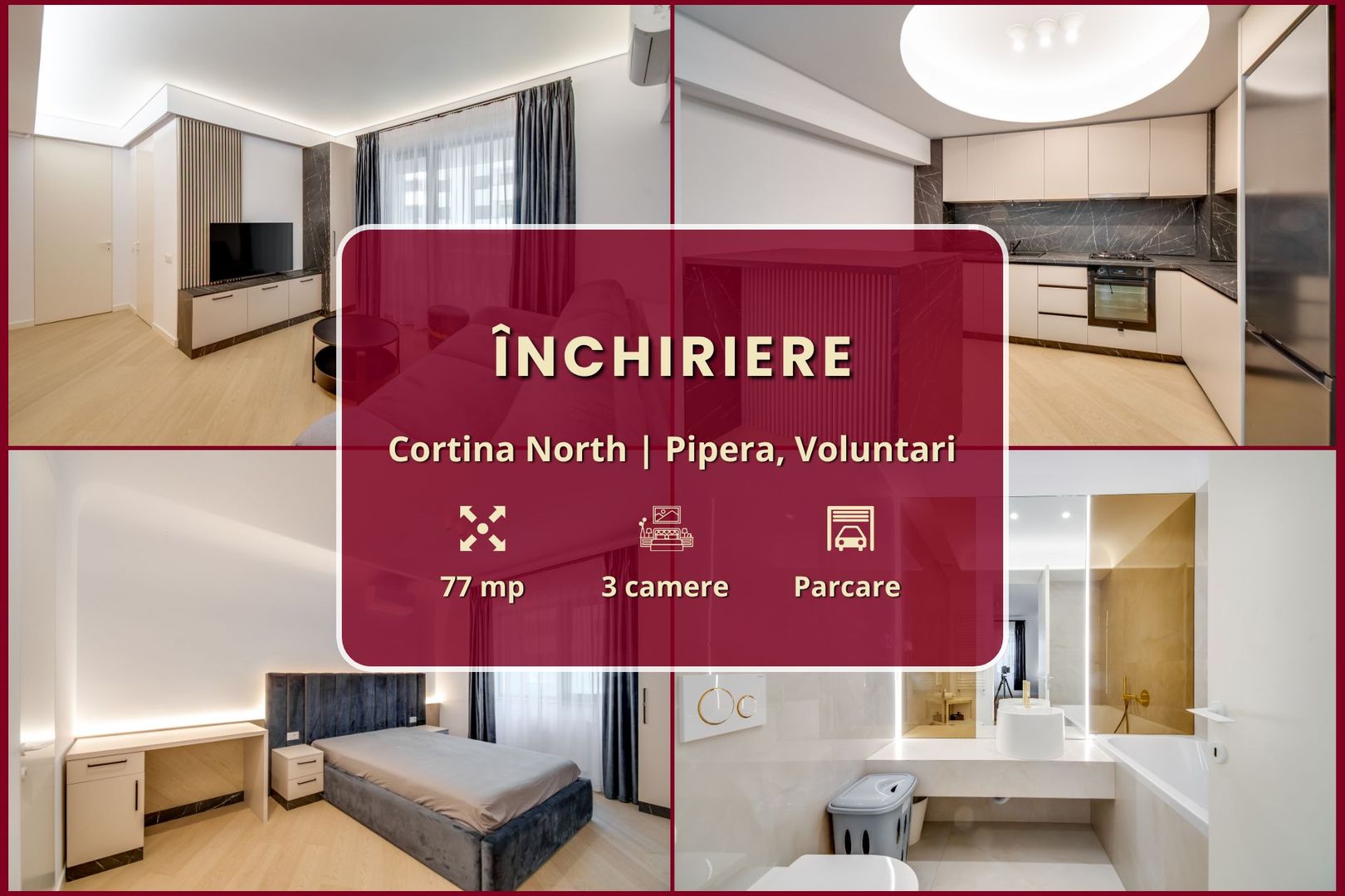 Cortina North || 3 camere || Piscină - Poză 2