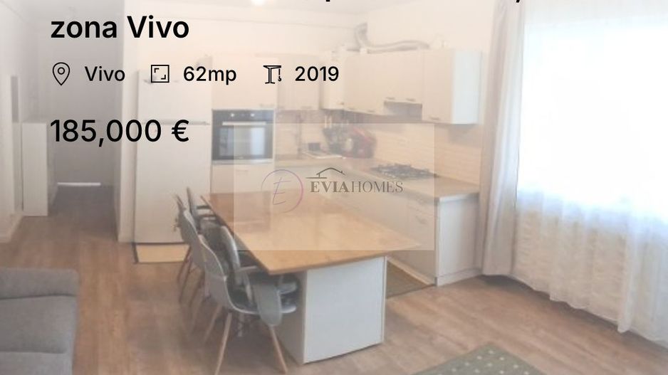 3 camere/ balcon / parcare 2 mașini / zona Vivo - Poză 1