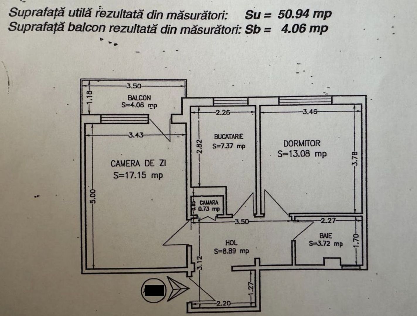 Apartament 2 camere, Bd Tomis zona Rustic, renovat, utilat - Ocazie - Poză 7