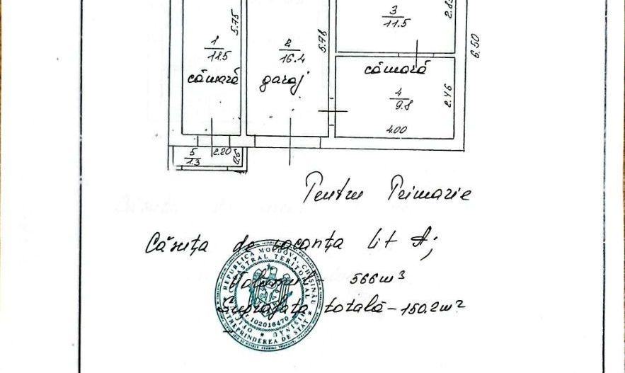 Vânzare, casă, 3 camere, Î. P. „Primăvara, Codru - Poză 13