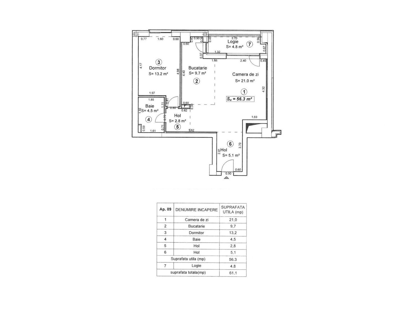 2 Camere | Premium | Vedere Panoramica | City of Mara M9 | Comision 0 - Schiță 22